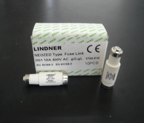 LINDNER 1700.004 10pcs LINDNER NEOZED Type Fuse Link D01 4A 1700.004 Fuses