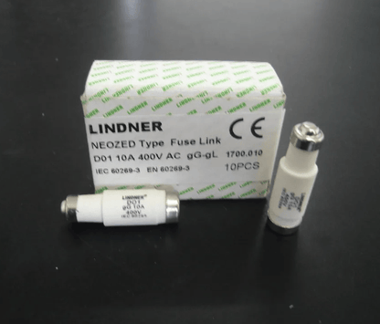 LINDNER 1700.006 10pcs LINDNER NEOZED Type Fuse Link D01 6A 1700.006 Fuses
