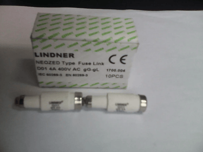 LINDNER 1700.006 10pcs LINDNER NEOZED Type Fuse Link D01 6A 1700.006 Fuses