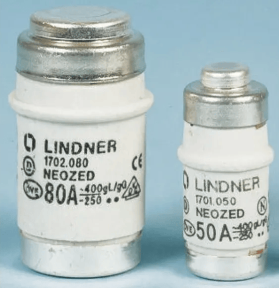LINDNER 1702.080 10pcs LINDNER NEOZED Type Fuse Link D03 80A 400V 1702.080 Fuses