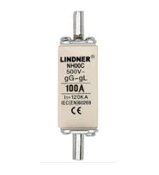 LINDNER LINDNER NH00C NH000 63A 500V 120KA Fuses (6 Pieces)