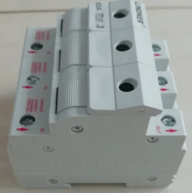 LINDNER SF63 63A 415V 3P 4pcs Lindner SF63 63A 415V 3P Fuses