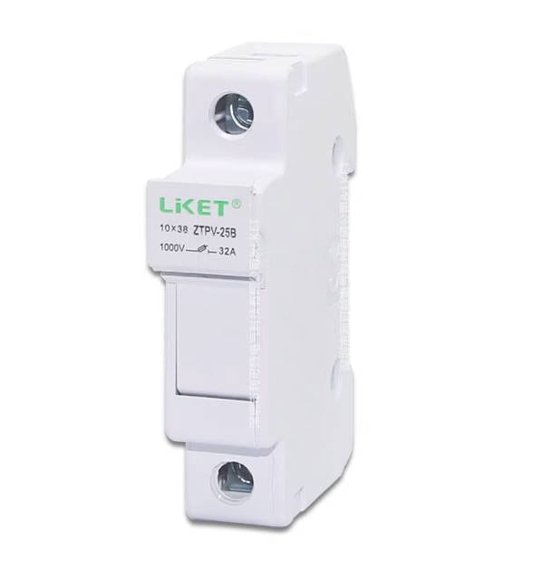 LKET LKET ZTPV-25B DC1000V 10*38MM Fuse Holder