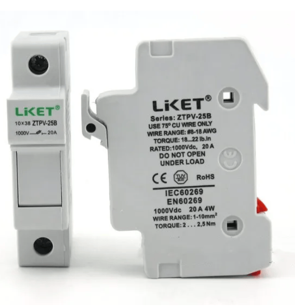 LKET ZTPV-25 10A 32pcs LKET ZTPV-25 10A 1000Vdc gPV (32 Pieces)