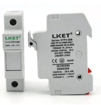 LKET ZTPV-25 10A 32pcs LKET ZTPV-25 10A 1000Vdc gPV (32 Pieces)