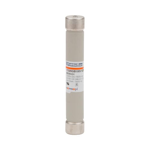 Mersen FD20GB100V12T 6pcs Mersen 20A 1000-1500VDC 127V CC1051 Fuses - B089494 FD20GB100V12T Series
