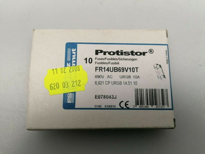 Mersen FR14UB69V12T 10pcs Mersen FR14UB69V12T F078044 Fuses