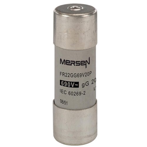 Mersen FR22GG69V20P 10PCS Mersen FR22GG69V20P P222975 Fuses
