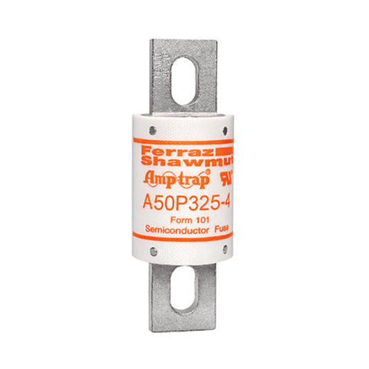 Mersen Industrial Fuses Mersen Amp-Trap® A50P A50P325-4 High-Speed Blade Fuse, 325A 500VAC / 450VDC — Pack of 10