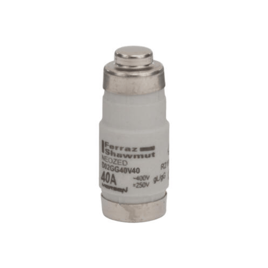 Mersen D02GG40V40 Fuse-Link - 400 V AC 40 A - Product Image