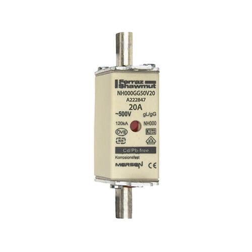 Mersen Mersen A222847 - NH000GG50V20 Fuses (5 Pieces)