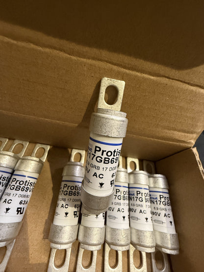 Mersen Mersen  DN17GB69V63 63A 692V Fuses (10 Pieces)