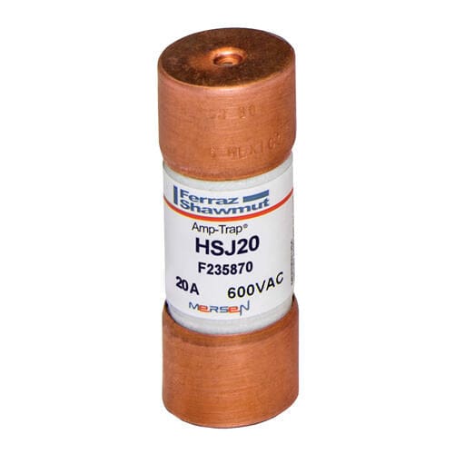 Mersen Mersen HSJ20 20A 600Vac 500Vdc F235870 / HSJ2 HSJ5 HSJ10 HSJ15 HSJ25 HSJ30 600V 21*57 Fuses