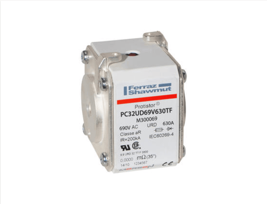 Mersen Mersen M300069 - PC32UD69V630TF Fuses (3 Pieces)