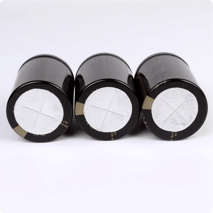 Nichicon Aluminum Electrolytic Capacitors Nichicon LKG1E332MESACK Gold Tune Audio Grade Capacitor, 3300uF 25V, Snap-In, 25x40mm - Pack of 5