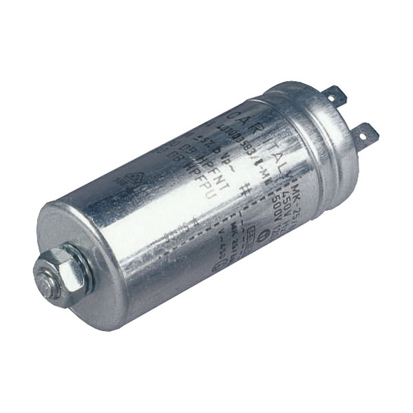 ICAR MLR25L401003583 Motor Run Capacitor - 10µF 450V S2 - Product View