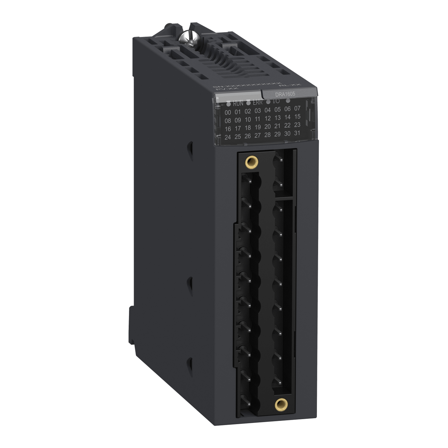 Schneider Digital I/O Modules Schneider Electric BMXDRA1605 Modicon X80 Discrete Output Module — 16 NO Relay Outputs, 24–240 V AC / 24–48 V DC, 1 Slot, Removable 20‑way Terminal, IP20