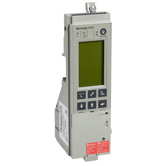 Schneider Molded Case Circuit Breakers Schneider Electric 47061 MicroLogic 5.0 H Control Unit, MasterPact NT/NW, LSI Protection, 3P/4P, Fixed/Drawout
