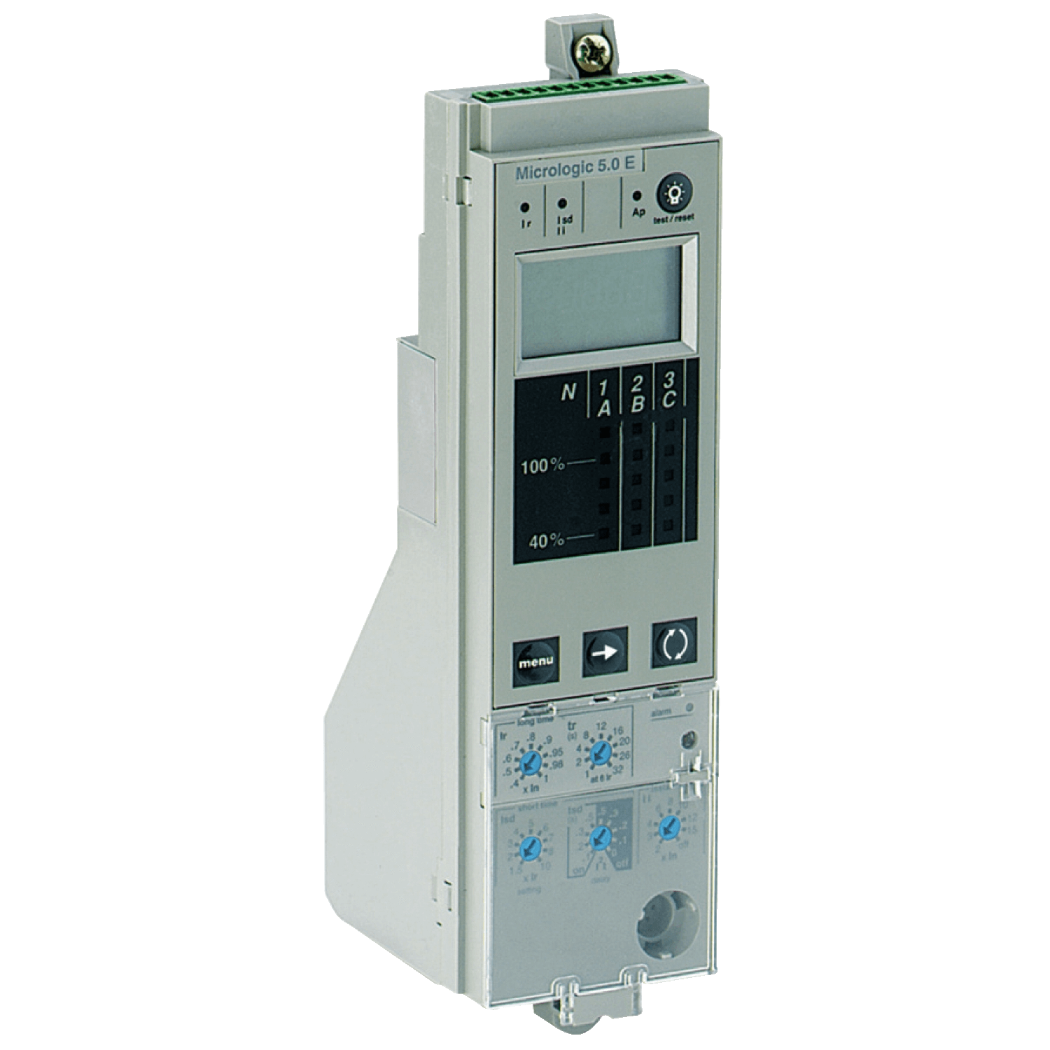Schneider Molded Case Circuit Breakers Schneider Electric 48499 MicroLogic 5.0 E Control Unit, MasterPact NW, Selective Protection, 3P/4P, Drawout