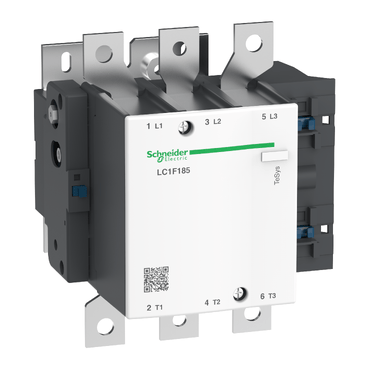 Schneider Schneider Electric LC1F185F7 TeSys F Contactor, 3P 3NO, AC-3 440V 185A, Coil 110VAC 50/60Hz, Industrial Motor