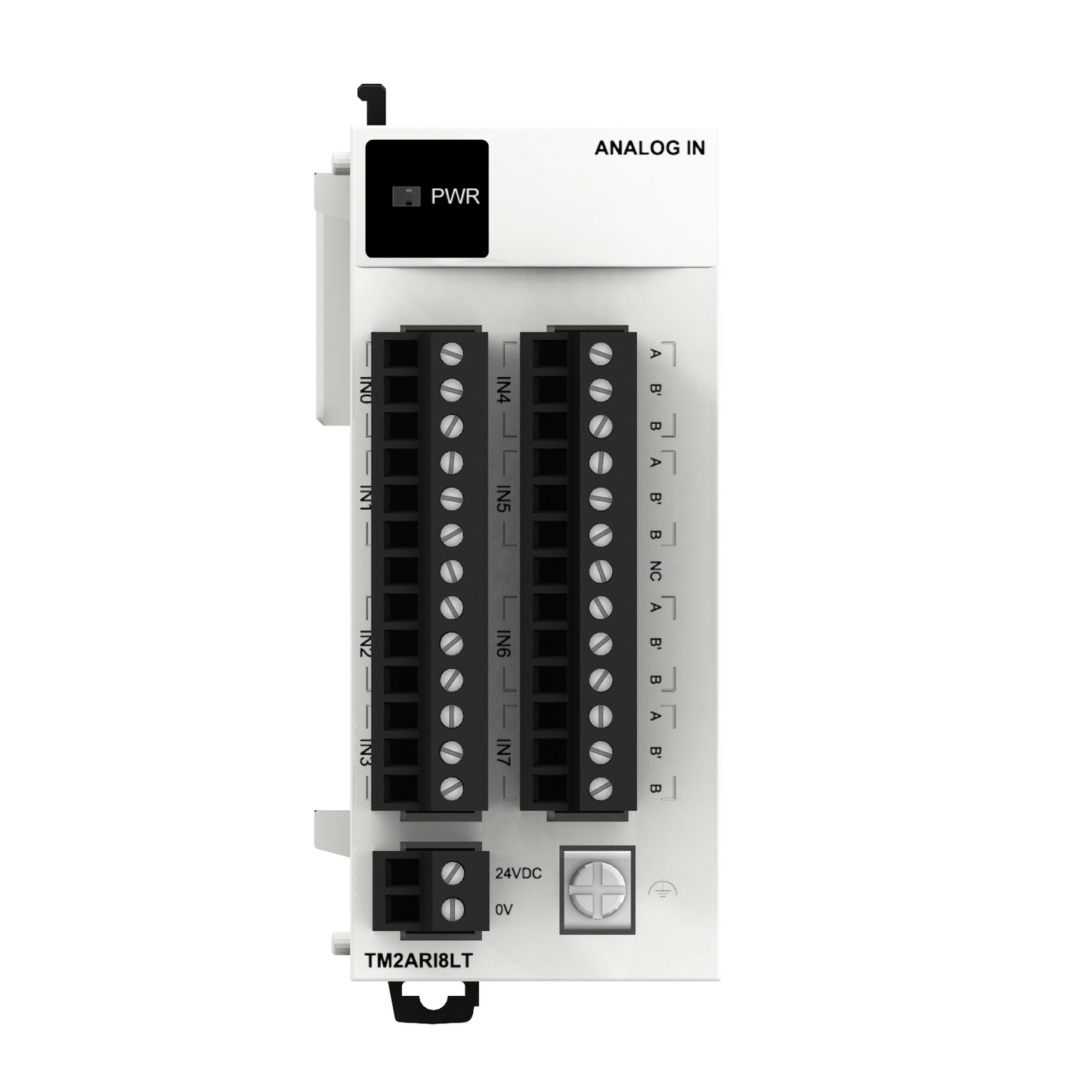 Schneider Schneider Electric TM2ARI8LT Analog Input Module, 8x RTD (Pt100/Pt1000) Temperature Inputs, 12-bit, 24VDC, for Modicon M238 & Twido