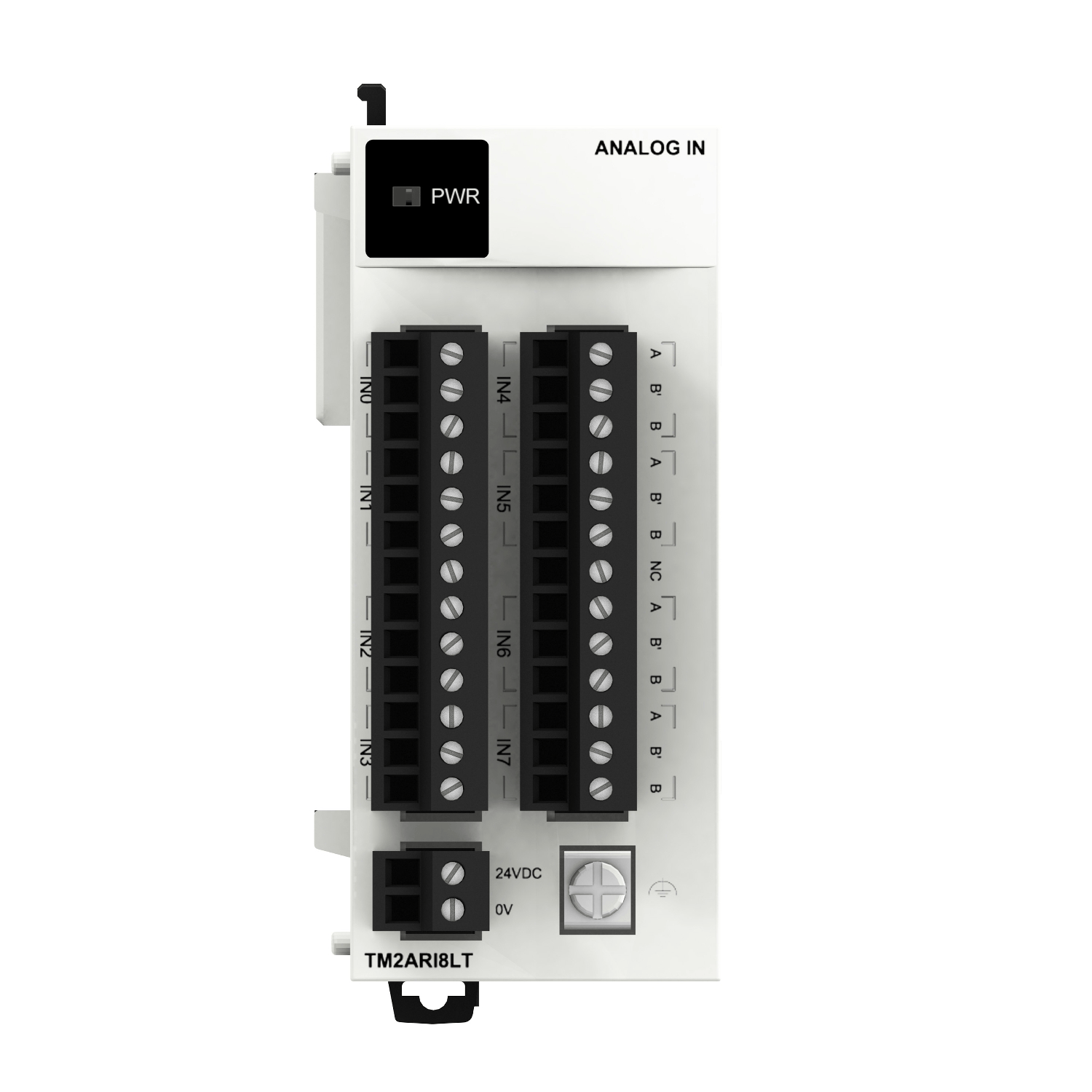 Schneider Schneider Electric TM2ARI8LT Analog Input Module, 8x RTD (Pt100/Pt1000) Temperature Inputs, 12-bit, 24VDC, for Modicon M238 & Twido