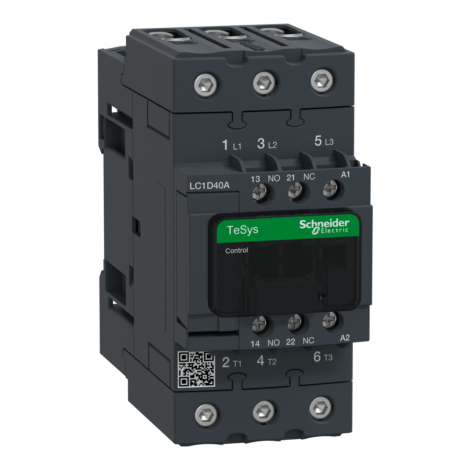 Schneider Schneider LC1D40AM7C Contactor, Coil Voltage AC 220V – Pack of 2