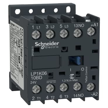 Schneider Schneider LP1K1210BD 12A DC24V Contactor