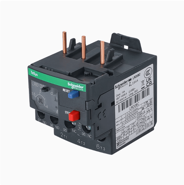 Schneider Schneider LRD01C 0.1-0.16A Thermal overload relay（4 Pieces)