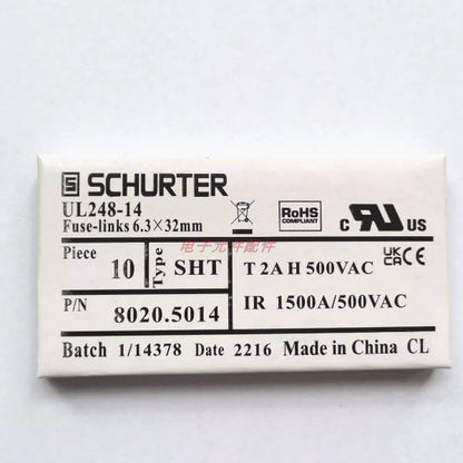 Schurter Schurter SHT 6.3x32 1A, 400-500 VAC, 400 VDC (10 Pieces)