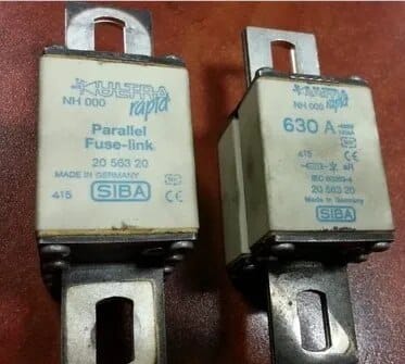 Siba 2056320 450A 3pcs Siba NH000 450A 2056320 aR Fuses