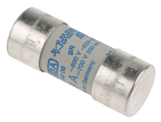SIBA 50 140 06.135 URZ Cylindrical Fuse-Link, 135A, 690V AC, aR, Ø 22x58mm