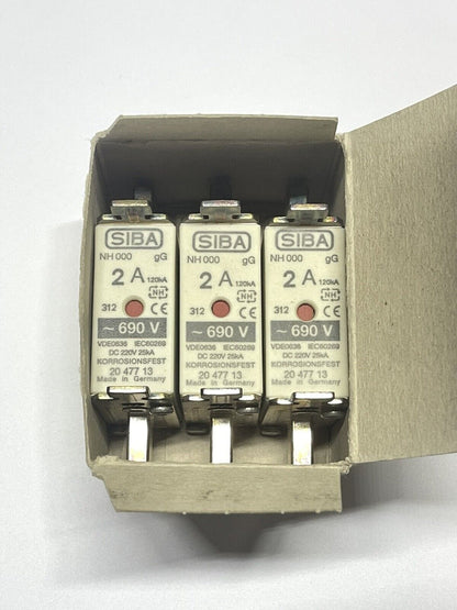 Siba NH000 35A 2047713 6pcs Siba NH000 35A 2047713 Fuses