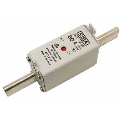 Siba SIB2021113-63 3pcs SIAB NH SIZE 1 GG BLADE FUSE 690V 63A 2021113-63 Fuses