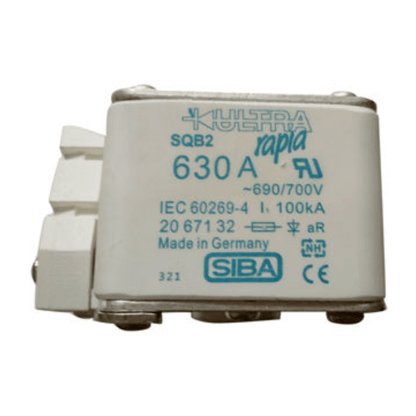 Siba Siba SQB2 400A 690V/700V 2067032 Fuses (3 Pieces)