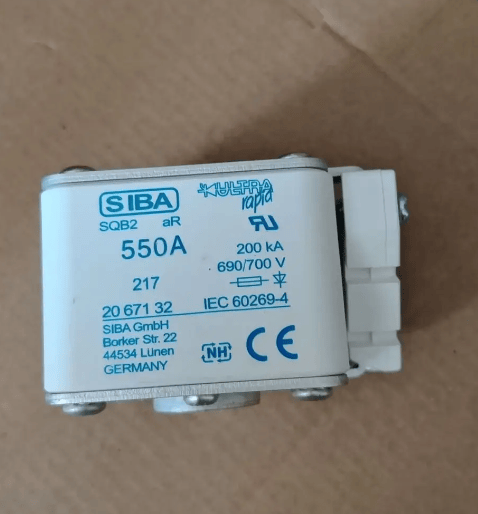 Siba Siba SQB2 550A 690V/700V 2067032 Fuses (3 Pieces)