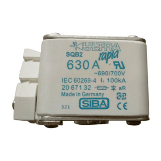 Siba Siba SQB2 700A 690V/700V 2067032 Fuses (3 Pieces)
