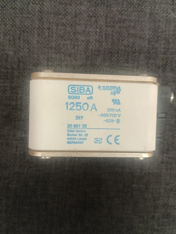 Siba Siba SQB3 1000A 690/700V 200KA 2068132 Fuses