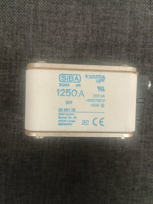Siba Siba SQB3 1000A 690/700V 200KA 2068132 Fuses
