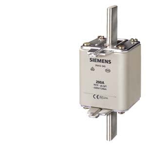 Siemens Industrial Fuses Siemens 3NA3365 gG Fuse-link, 500A 500VAC 250VDC, NH3 Size - Pack of 3