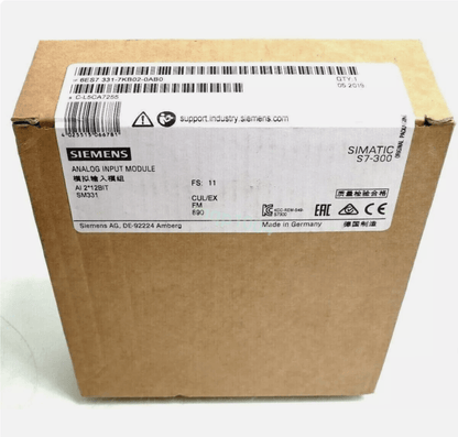 Siemens SIEMENS 6ES7331-7KB02-0AB0 Analog input