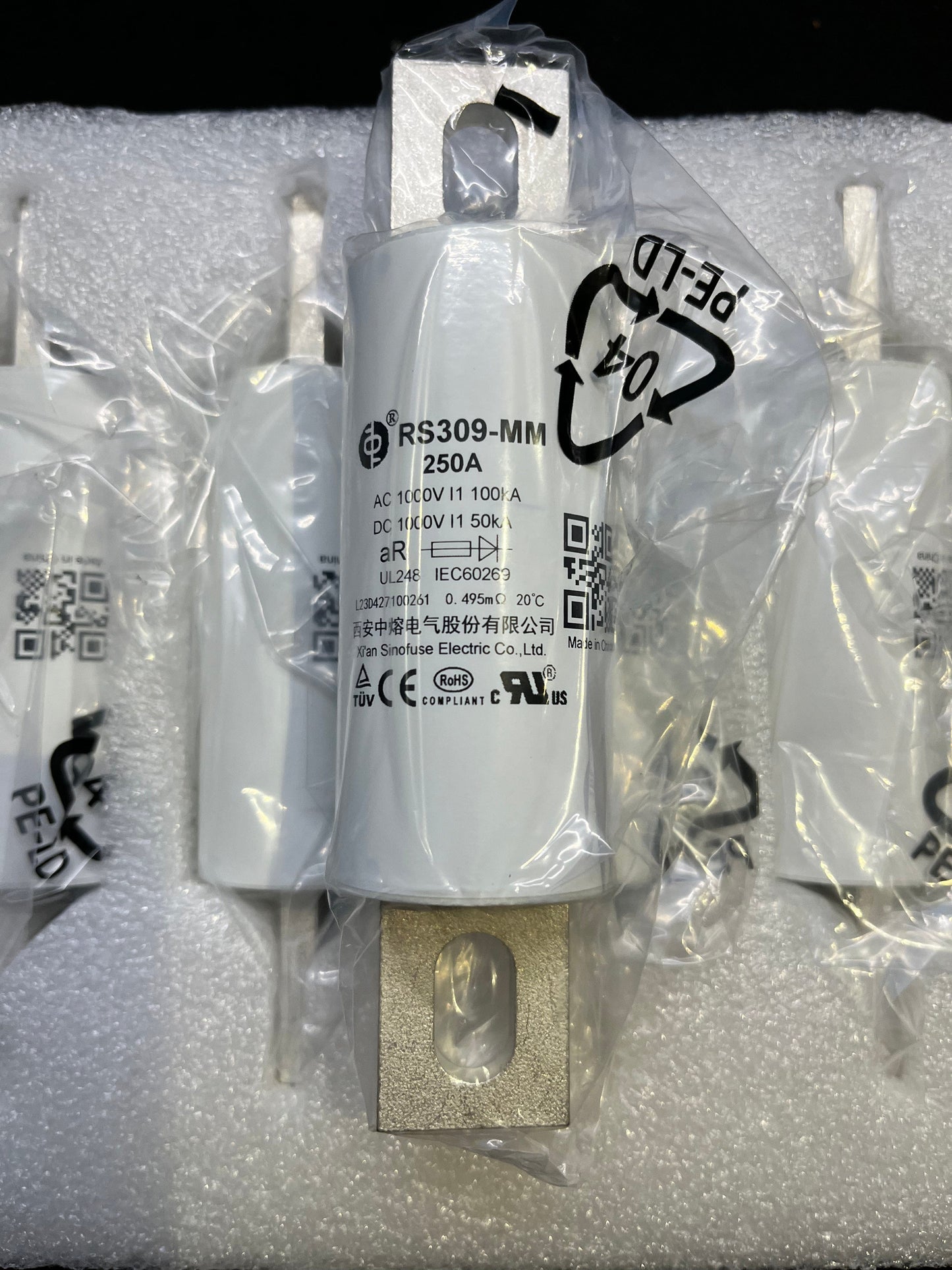 SINOFUSE SINOFUSE RS309-MM 250A (3 Pieces)