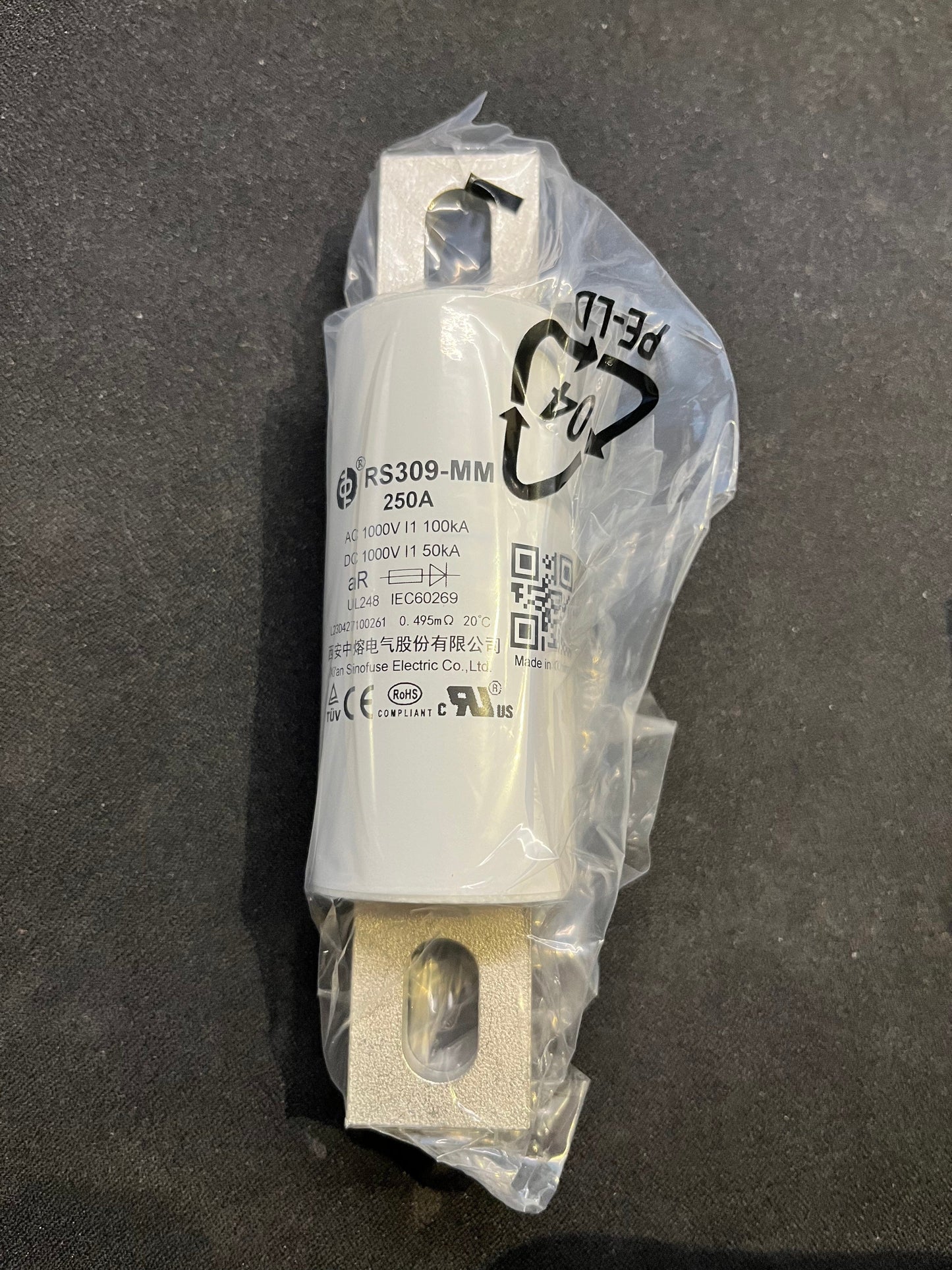 SINOFUSE SINOFUSE RS309-MM 250A (3 Pieces)