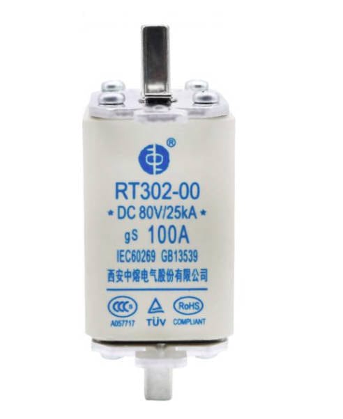 SINOFUSE SINOFUSE RT302-00 63A 80VDC 6pcs SINOFUSE RT302-00 63A 80VDC gS Fuses