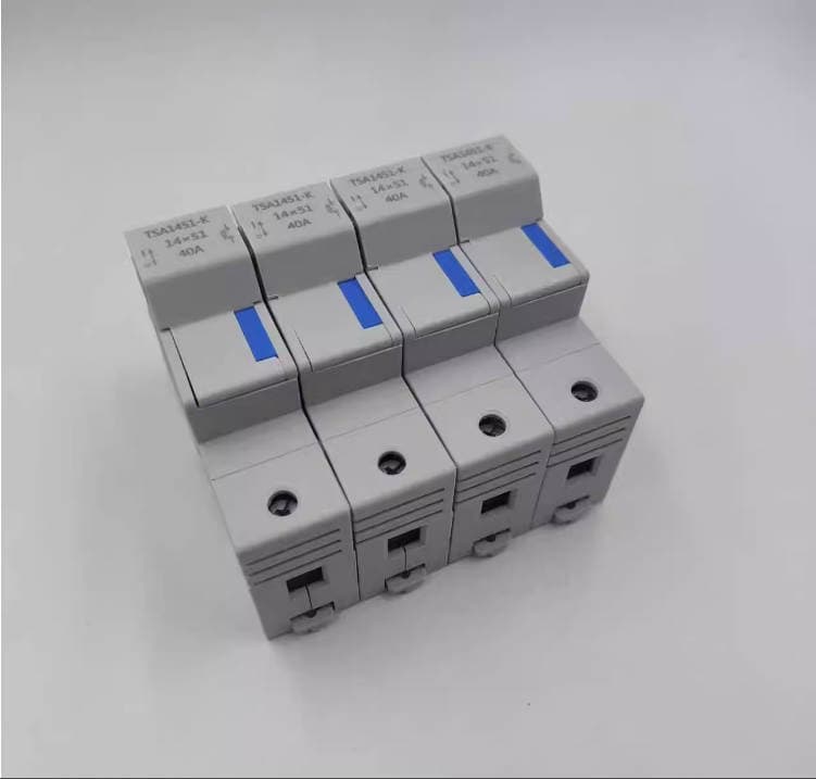 SINOFUSE SINOFUSE TSA1451-K 40A 500V 690V 800V 14X51 Fuses Holder (4 Pieces)