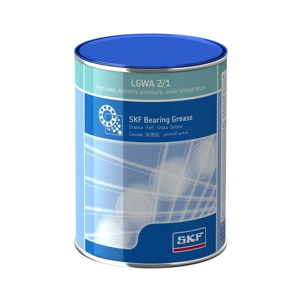 SKF SKF LGWA 2/1 Wide Temperature EP Grease, NLGI 2, Lithium Complex - 1 kg Can