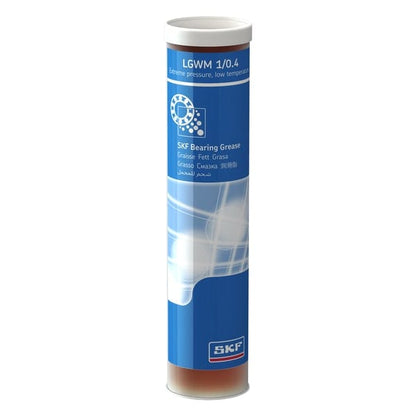SKF SKF LGWM 1/0.4 Heavy-Duty EP Grease, NLGI 1, Wide Temp Range - 0.4 kg Cartridge