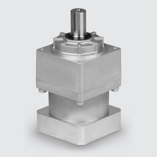 Nidec VRSFS-40C-750-SD-T1 Planetary Gear Reducer - Ratio 1:40 - Front Profile with Label
